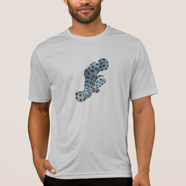 Camiseta Agrupamento - Design abstrato - Cortar de uma foto (Frente)