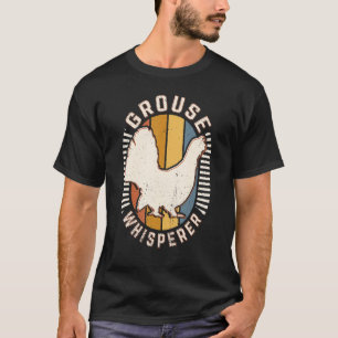 Camiseta Agrupamento Whisperer Vintage Retro Animal Love Cl