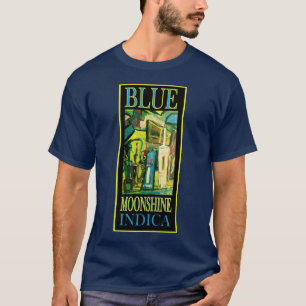 CAMISETA ÁGUA-ARDENTE AZUL INDICA