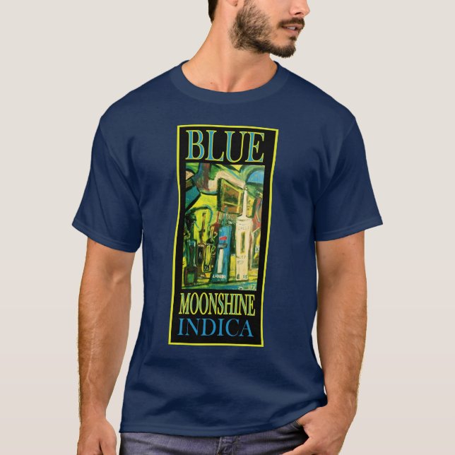 CAMISETA ÁGUA-ARDENTE AZUL INDICA (Frente)