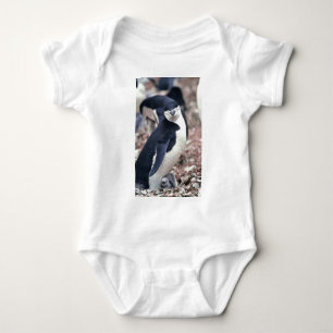 Camiseta Água branca preta animal bonito do pássaro do