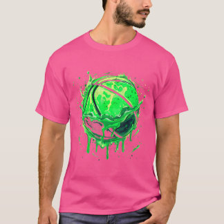 Camiseta Água de Desenho de Lover de Basquete de Trabalho d