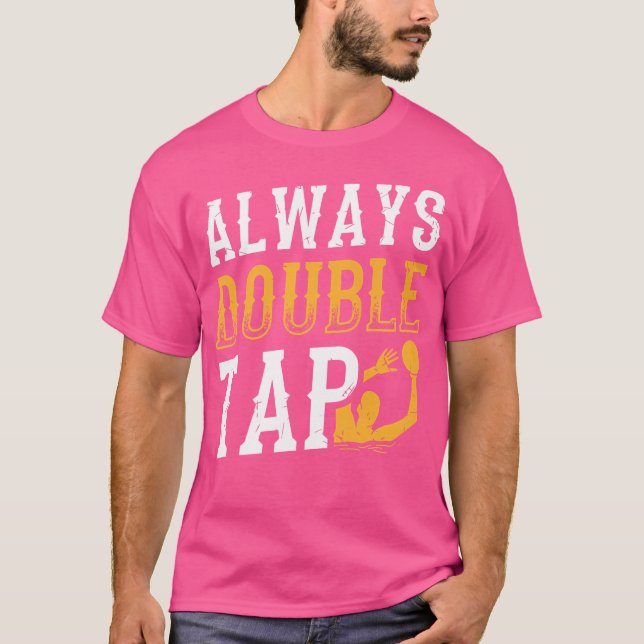 Camiseta Água De Dupla Torneira Aquática (Frente)