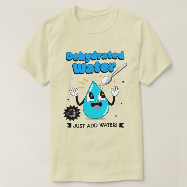 Camiseta Água Desidratada (Frente do Design)