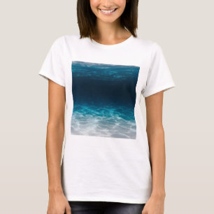 Camiseta Água do Mar Oceano sob o Mar