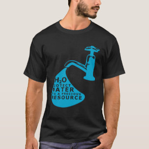 Camiseta Água é preservação do precioso