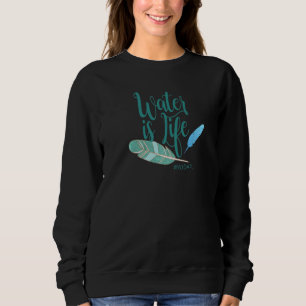 Camiseta Água É Vida Sem Mais Oleodutos Pare Grande Petróle