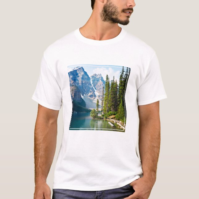 Camiseta Água | Lago Moraine, Canadá (Frente)