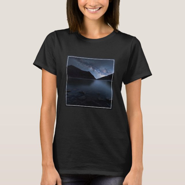 Camiseta Água | Lakeshore à noite (Frente)