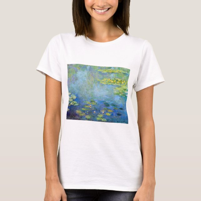 Camiseta Água Lily Pond, Monet (Frente)