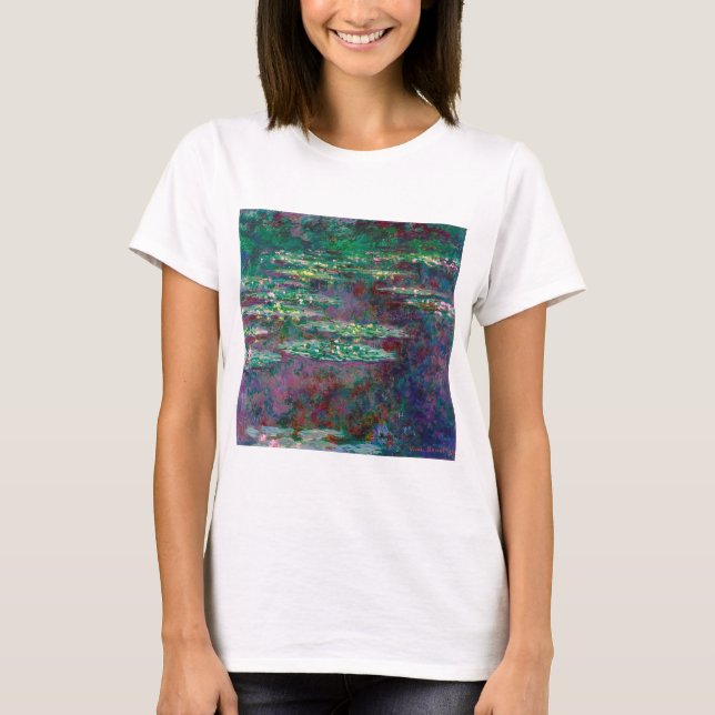 Camiseta Água Lily Pond, Monet (Frente)