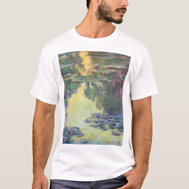Camiseta Água Lily Pond, Monet (Frente)