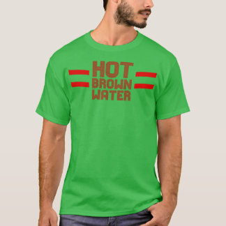 Camiseta Água Marrom quente