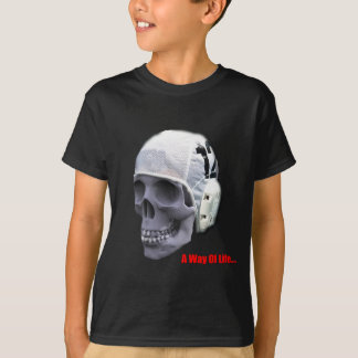 Camiseta água-polo-crânio