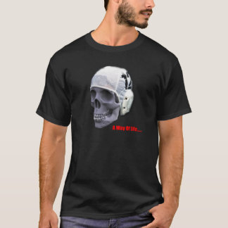 Camiseta água-polo-crânio