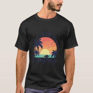 Camiseta Água salgada Curva Tudo O Que Faz Vintage Sunset B