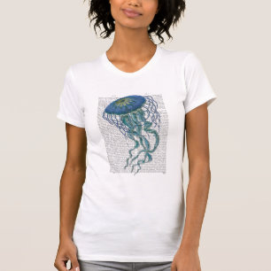 Camiseta Água-viva azul