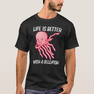 Camiseta Água-Viva Cura Para Homens Marinheiros