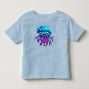 Camiseta Água-viva de desenho animado