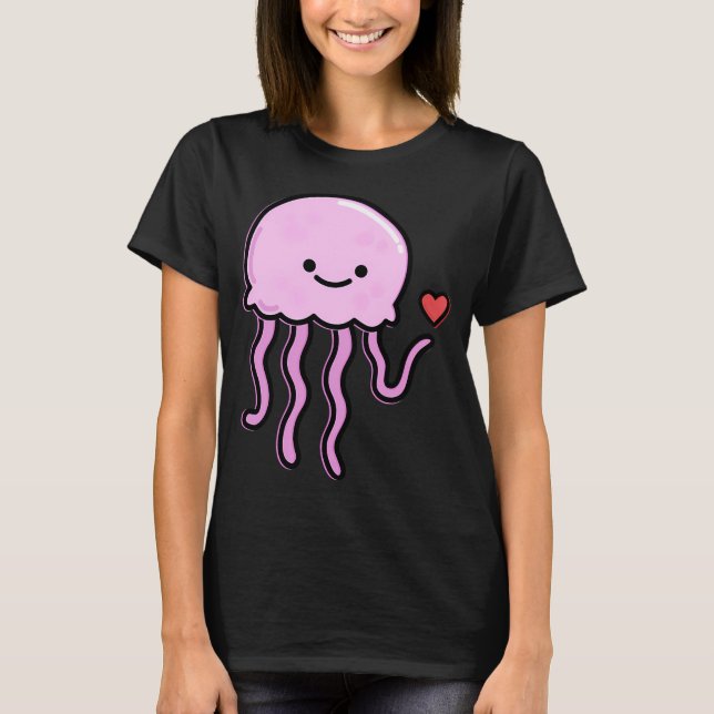 Camiseta Água-viva Fofa (Frente)