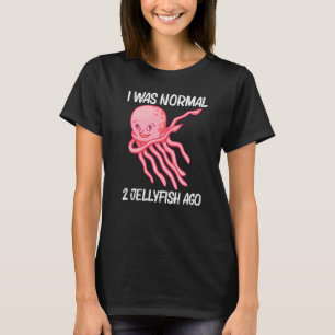 Camiseta Água-viva Fofa Para Homens Mulheres Água-viva Anim