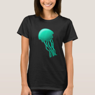 Camiseta Água-viva Mar Oceano Subaquático 9