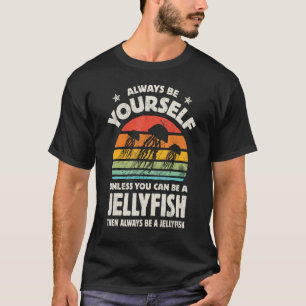 Camiseta Água-viva sempre é você mesmo Retro Vintage Men Se