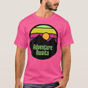 Camiseta Aguardações De Aventura - Campos Divertidos E Cami