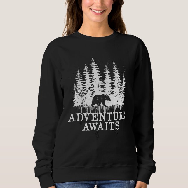 Camiseta Aguardações - Floresta e Urso (Frente)
