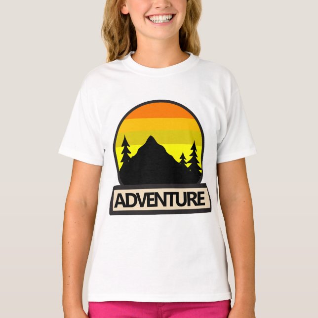 Camiseta Aguardam Aventura (Frente)