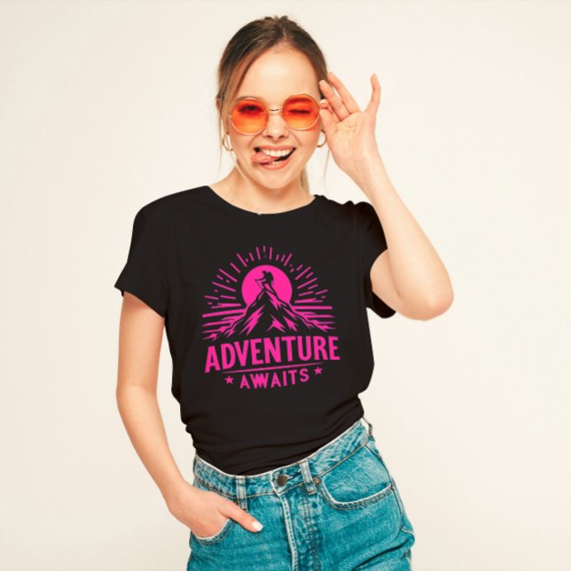 Camiseta "Aguardam Aventura" (Criador carregado)