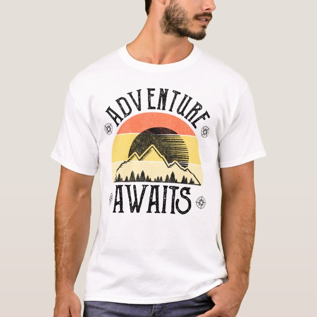 Camiseta Aguardam Aventura (Frente)
