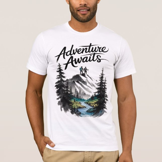 Camiseta Aguardam Aventura (Frente)