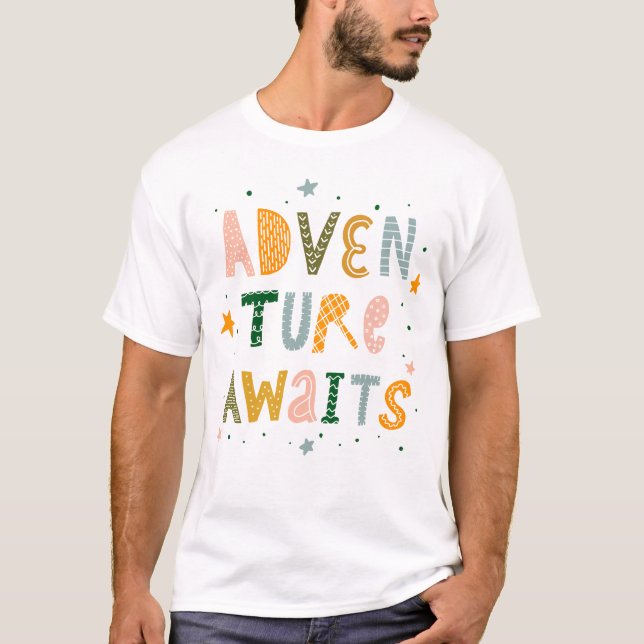 Camiseta Aguardam Aventura (Frente)
