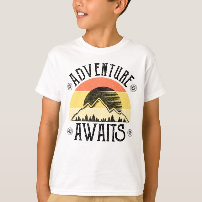 Camiseta Aguardam Aventura (Frente)