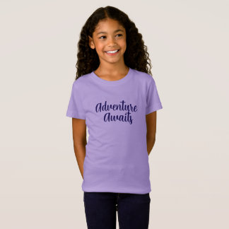 Camiseta Aguardam - Viagem e Explicação para Meninas Inspir