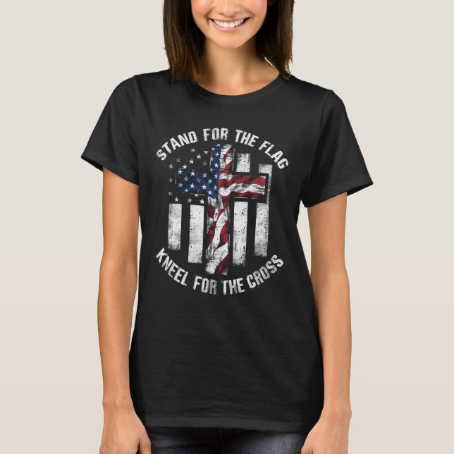 Camiseta Aguarde a bandeira (Frente)