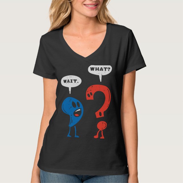 Camiseta Aguarde Que Discussão De Vírgula Lendo O Teache Do (Frente)