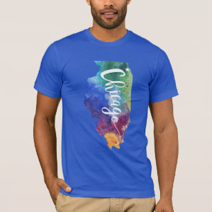 Camiseta Aguarela Chicago