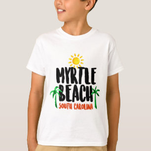 Camiseta Aguarela de Myrtle Beach