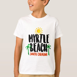 Camiseta Aguarela de Myrtle Beach
