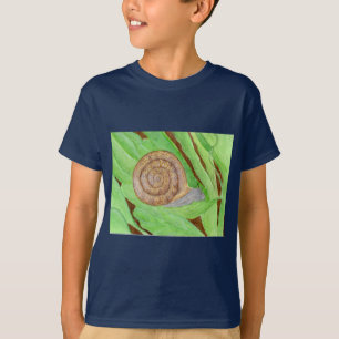 Camiseta Aguarela do caracol