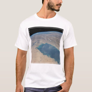 Camiseta Águas Azuis Tropicais Do Golfo Persa.