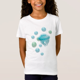 Camiseta Águas-vivas do mar do oceano