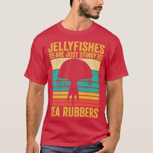 Camiseta Águas-vivas Engraçadas São Apenas Borralheiras Do