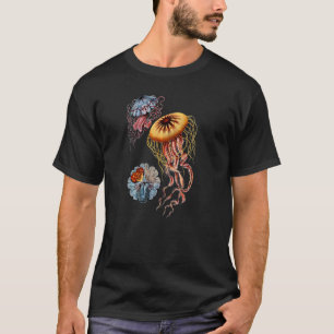 Camiseta Águas-vivas - Oceano Índico Colorido Biológico