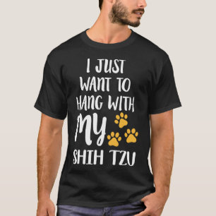 Camiseta Aguente Com Meu Shih Tzu