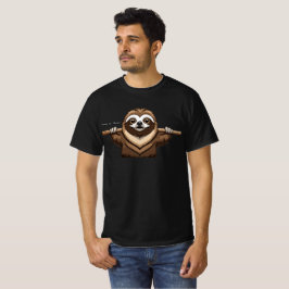 Camiseta Aguente firme": Palavras encorajadoras de Sloth
