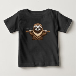 Camiseta Aguente firme": Palavras encorajadoras de Sloth