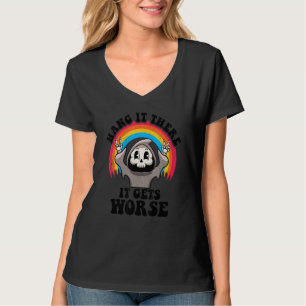 Camiseta Aguente Lá, Piora O Pão Existente Nihil
